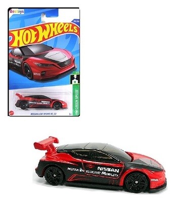 Hotwheels Hot Wheels Diecast Model Car 2022 100 / 250 Nissan Leaf Nismo RC 02 Green Speed 1/64 scale new in pack