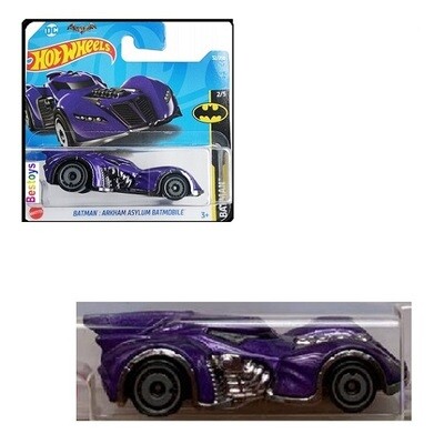 Hotwheels Hot Wheels Diecast Model Car 2022 32/250 Batmobile Batman Arkham Asylum Movie Film Comic new