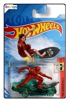 Hotwheels Hot Wheels Diecast Model Car 2021 97 / 250 Surf's Up Surfer No 68 Daredevils new in pack