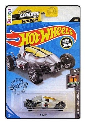 Hotwheels Hot Wheels Diecast Model Car First Edition 2020 1 / 250 2 Jet Z Dream Garage new in pack