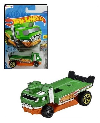 Hotwheels Hot Wheels Diecast Model Car 2018 32/250 Haulinator Flatbed Recovery Truck Metro