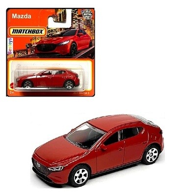 Matchbox Diecast Model Car 2022 Mazda 3 2019 1/64 scale new in pack