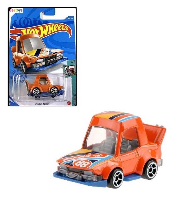 Hotwheels Hot Wheels Diecast Model Car 2021 84 / 250 Manga Tuner Tooned new in pack