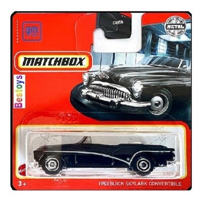Matchbox Diecast Model Car 2022 83 / 100 Buick Skylark Convertible 1953 1/64 scale new in pack