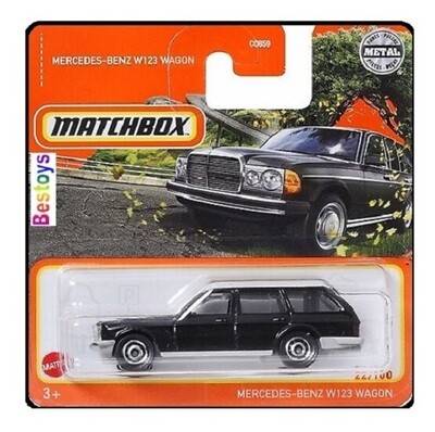 Matchbox Diecast Model Car 2022 22 / 100 Mercedes Benz W 123 W123 Stationwagon 1/64 scale new in pack