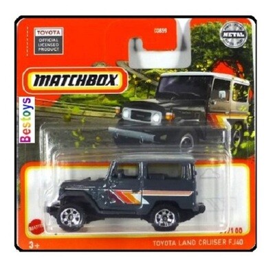 Matchbox Diecast Model Car 2022 97 / 100 Toyota Land Cruiser FJ 40 FJ40 1/64 scale new in pack