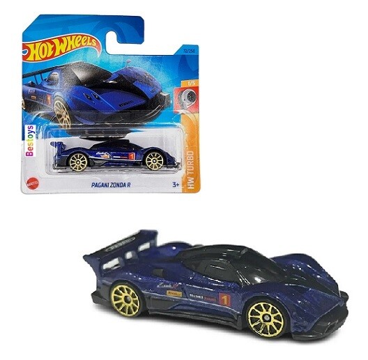 Hot Wheels 2023 72/250 Pagani Zonda R No 1 Turbo