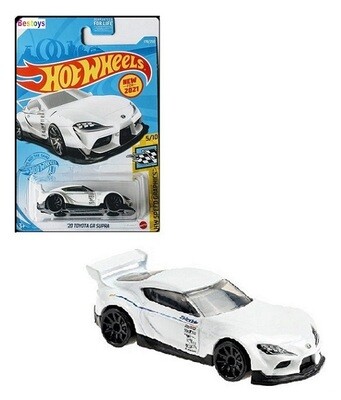 Hotwheels Hot Wheels Diecast Model Car First Edition 2021 178 / 250 Toyota GR Supra 2020 &quot;GReddy&quot; Speed Graphics new in pack