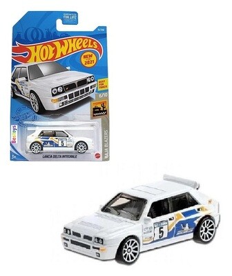 Hotwheels Hot Wheels Diecast Model Car First Edition 2021 51 / 250 Lancia Delta Integrale No 5 Baja Blazers 1/64 scale new in pack