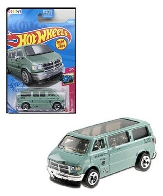 Hotwheels Hot Wheels Diecast Model Car First Edition 2021 50 / 250 Dodge Van &quot;RYU&quot; Drift new in pack