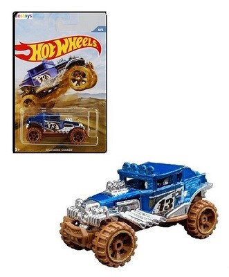 Hotwheels Hot Wheels Diecast Model Car Offroad Trucks Baja Bone Shaker No 13 1/64 scale new in pack