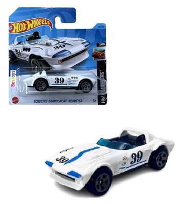 Hotwheels Hot Wheels Diecast Model Car 2023 14/250 Chevy Chevrolet Grand Sport Roadster No 39 Roadsters 1/64 scale