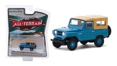 Greenlight Diecast Model Car All Terrain Series Nissan Patrol 1968 1/64 scale  new in pack