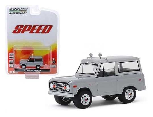 Greenlight Diecast Model Car Hollywood Ford Bronco 1970 Movie Film Speed 1/64 scale