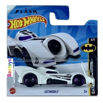 Hot Wheels 2023 103/250 Batmobile Batman The Flash Movie TV