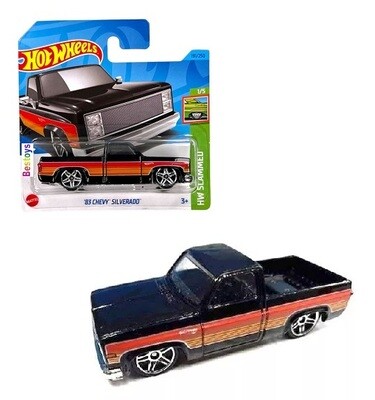 Hot Wheels 2023 191/250 Chevy Chevrolet Silverado Pickup 1983 Slammed