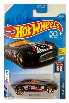 Hotwheels Hot Wheels Diecast Model Car 2022 201/250 Fast Felion No 6 50th Anniversary Sports