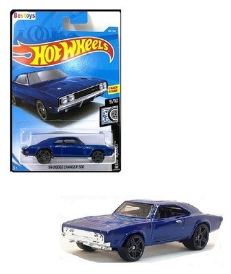 Hotwheels Hot Wheels Diecast Model Car 2019 80/250 Dodge Charger 500 1969 Rod Squad 1/64 scale new in pack