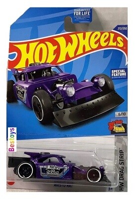 Hotwheels Hot Wheels Diecast Model Car 2022 212/250 Aristo Rat Drag Strip