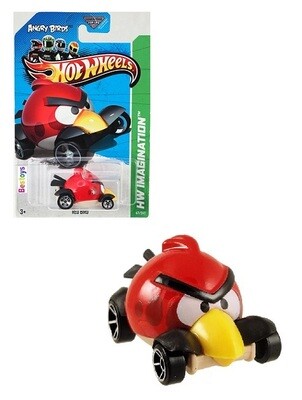 Hotwheels Hot Wheels Diecast Model Car First Edition 2012 47/247 Angry Birds Red Bird Movie Film TV new in pack