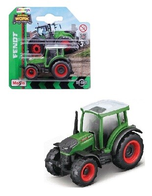 Maisto Mini Work Machines Diecast Model Tractor Fendt Vario 208, Farm Agricultural +- 1/64 scale new in pack