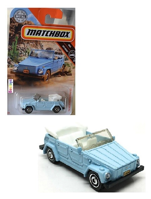 Matchbox Diecast Model Car 2019 75/100 VW Volkswagen Type 181 1974 Offroad 1/64 scale