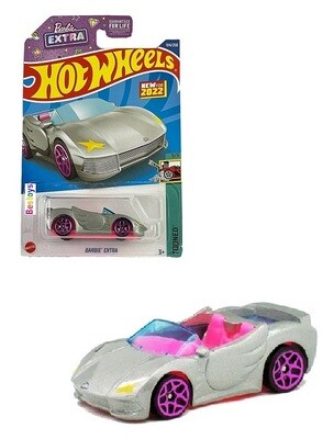 Hotwheels Hot Wheels Diecast Model Car First Edition 2022 134/250 Barbie Extra Car Tooned