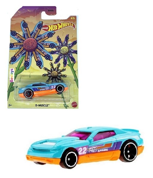 Hotwheels Hot Wheels Diecast Model Car Spring 2022 D Muscle No 22 1/64 scale