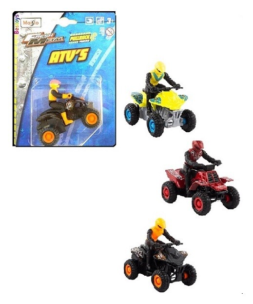 Maisto Diecast Model Quad Bike Quadbike Assorted styles &amp; colours 1/24 scale