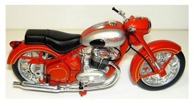 Diecast Model Bike Motorcycle European Collection German Democratic Rep Jawa 500 1/24 scale