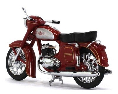 Diecast Model Bike Motorcycle European Collection Jawa 354 04 Czechoslovakia 1/24 scale