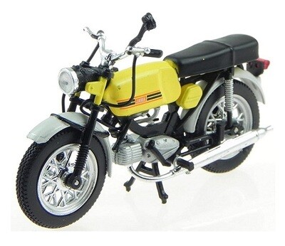 Diecast Model Bike Motorcycle European Collection German Democratic Rep Jawa Mustang Type 23 1/24 scale