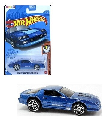 Hotwheels Hot Wheels Diecast Model Car 2021 191 / 250 Chevy Chevrolet Camaro IROC Z Muscle Mania 1/64 scale