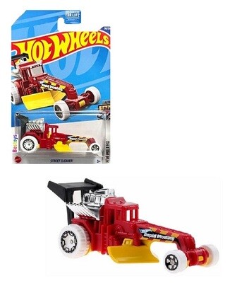 Hotwheels Hot Wheels Diecast Model Car 2022 30/250 Street Cleaver Metro