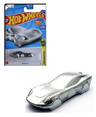 Hotwheels Hot Wheels Diecast Model Car First Ed 2022 101/250 Coupe Clip Keyring Car Experimotors