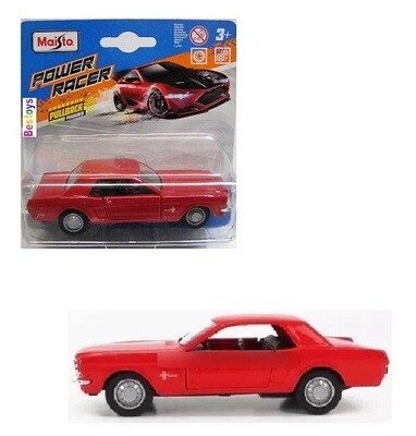 Maisto Diecast Model Car Power Racer Ford Mustang 1965 1/38 scale