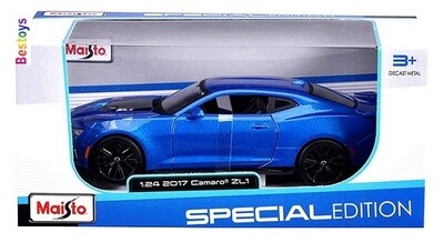 Maisto Diecast Model Car 31512 Chevy Chevrolet Camaro ZL 1 ZL1 2017 1/24 scale