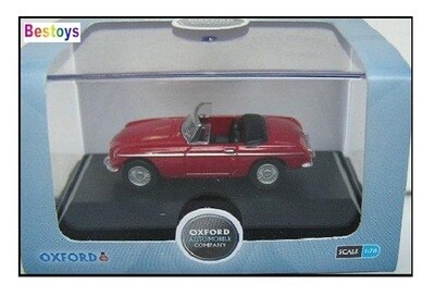 Oxford Diecast Model Car MGB001 MGB 1/76 OO railway scale