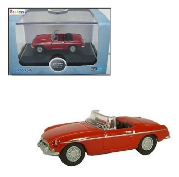 Oxford Diecast Model Car MGB001 MGB 1/76 OO railway scale