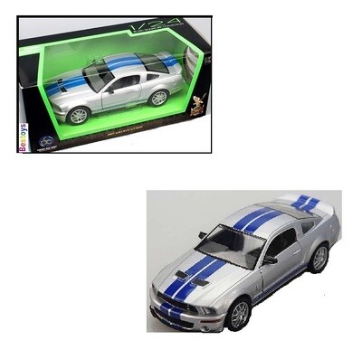 Road Signature Yatming Diecast Model Car 24208 Ford Mustang GT 500 GT500 2007 1/24 scale