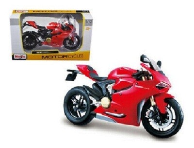 Maisto Motorbike Bike Ducati 1199 Panigale 1/12 scale