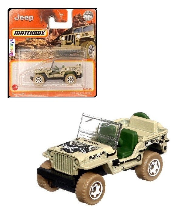 Matchbox 2022 50/100 Willys Jeep 1948