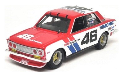 Burago Model Car 38301 Datsun 510 BRE No 46 "Simoniz" Morton Motorsport 1/43 scale
