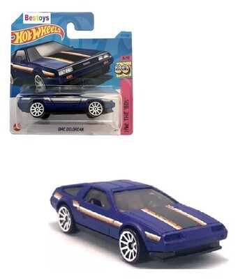 Hotwheels Hot Wheels Diecast Model Car 2023 101/250 DMC Delorean The 80&#39;s 1/64 scale