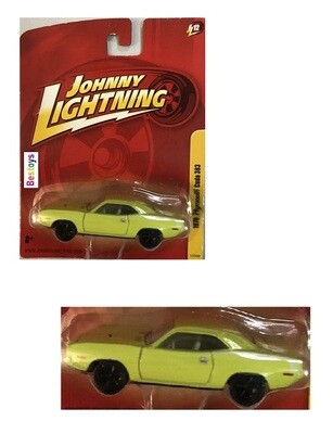 Johnny Lightning Diecast Model Car Forever 64 Series Plymouth Cuda 383 1970 1/64 scale