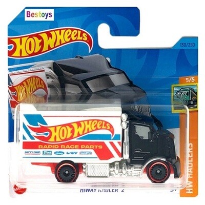 Hotwheels Hot Wheels Diecast Model Car 2023 130/250 Hiway Hauler 2 Haulers