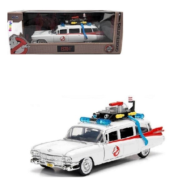 JADA 99731 ECTO 1 Ghostbusters Cadillac Movie Film TV 1/24
