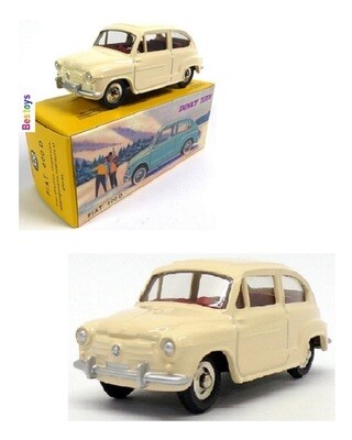 DeAgostini Diecast Model Car Dinky Collection Fiat 600 D 600D No 5201/43 scale