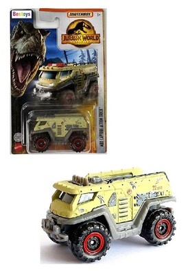 Matchbox Diecast Model Car Jurassic World Dominion MBX Capture Action Truck