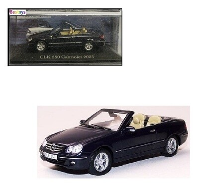Mercedes Benz Diecast Model Car Collection Mercedes Benz CLK 350 CLK350 Cabriolet 2005 1/43 scale
